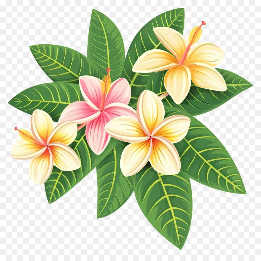 Flor De Plumeria，Flores De Plumeria PNG