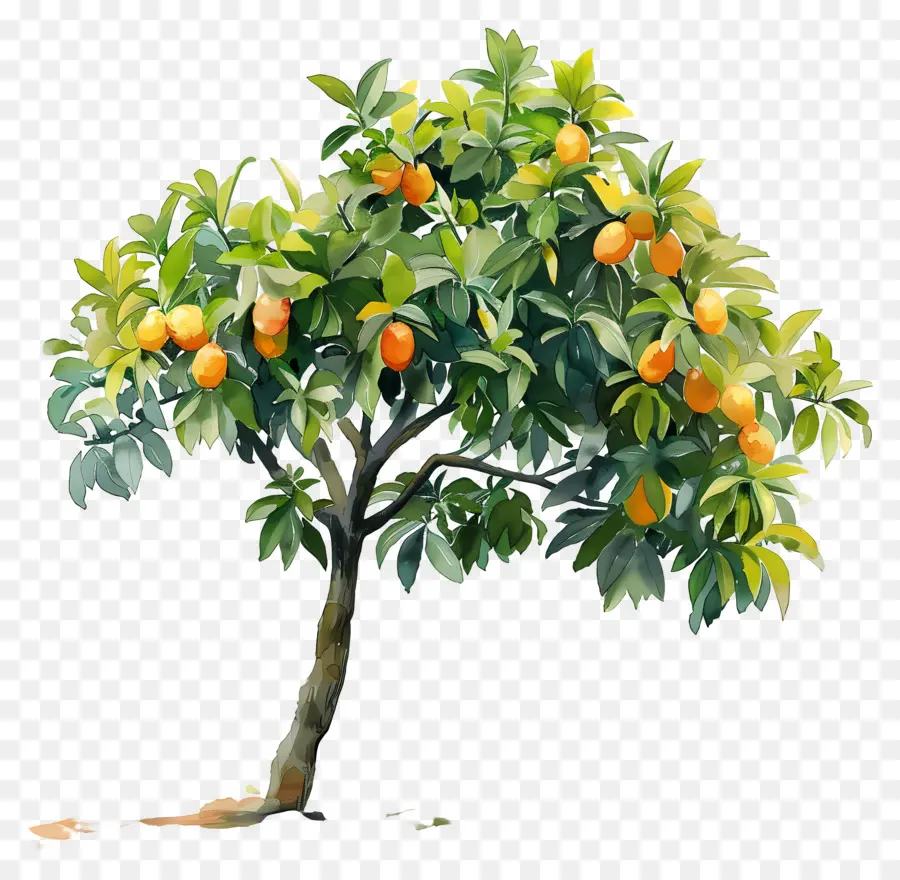 árbol De Mango，Limonero PNG