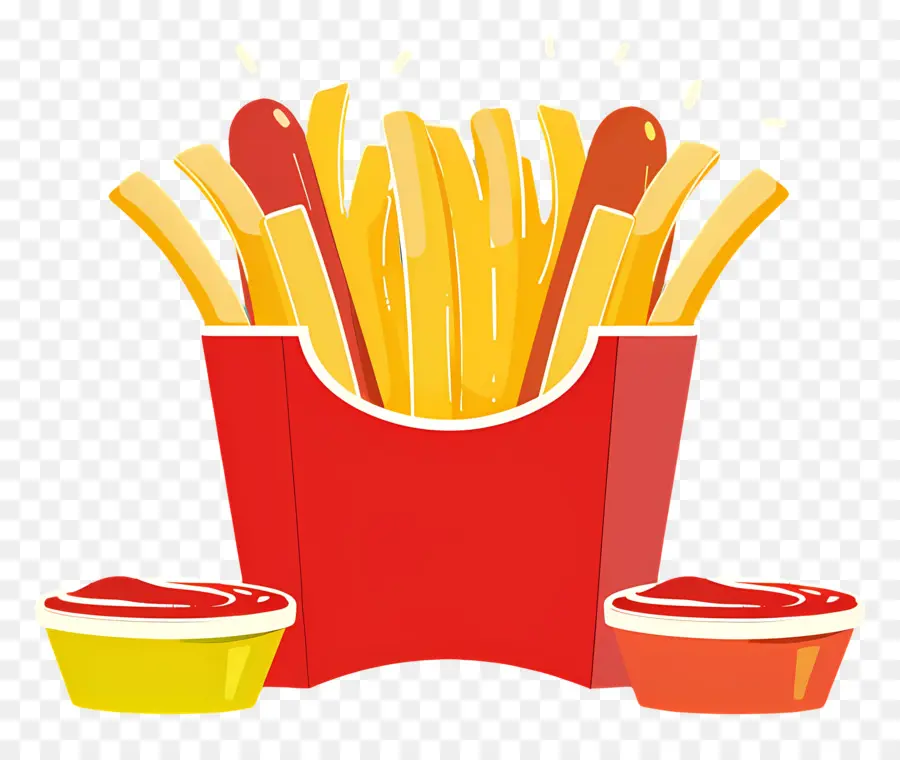 Salchipapa，Papas Fritas Y Salchichas PNG