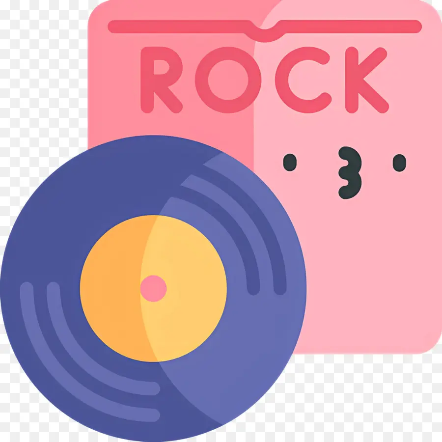 Música Rock，Vinilo Rockero PNG