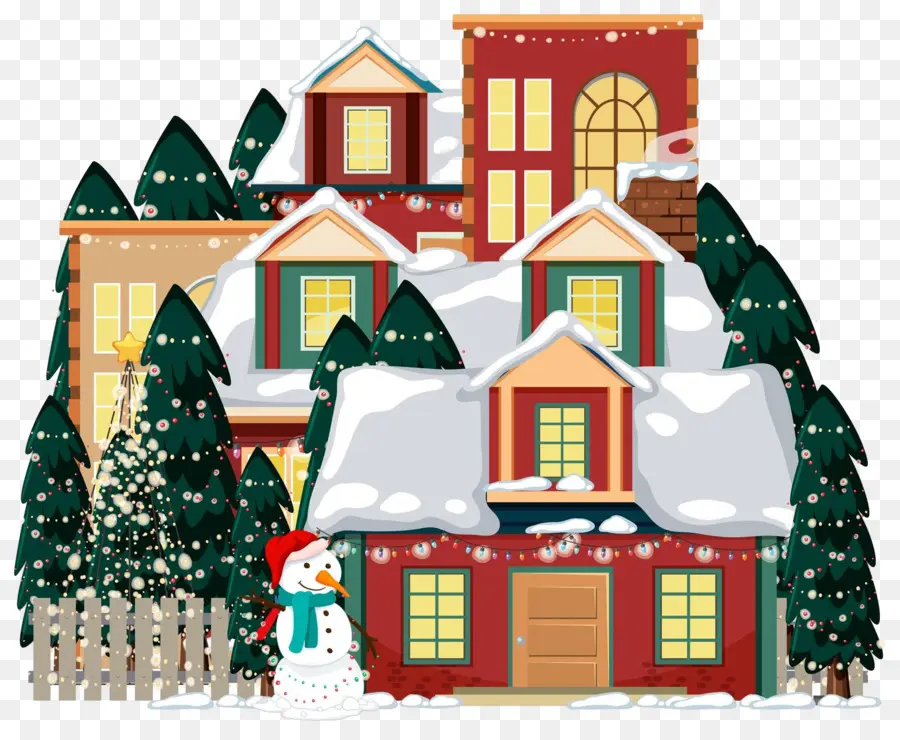 Casa De Navidad，Casa Nevada PNG