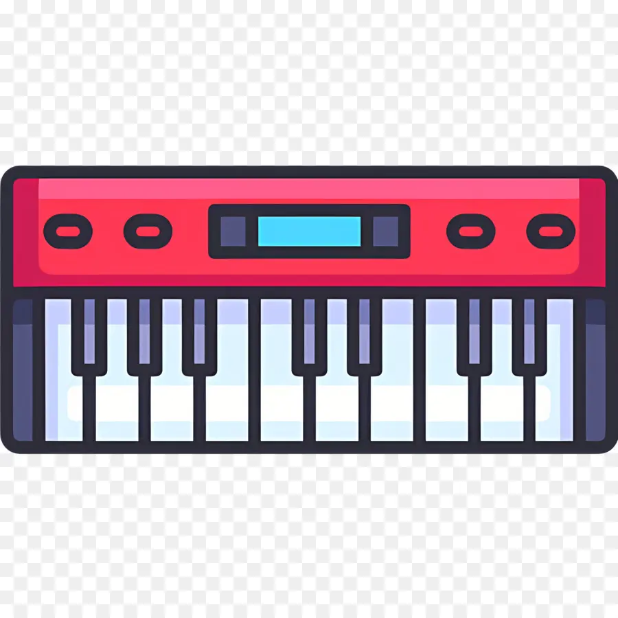 Teclado Musical，Teclado Rosa PNG