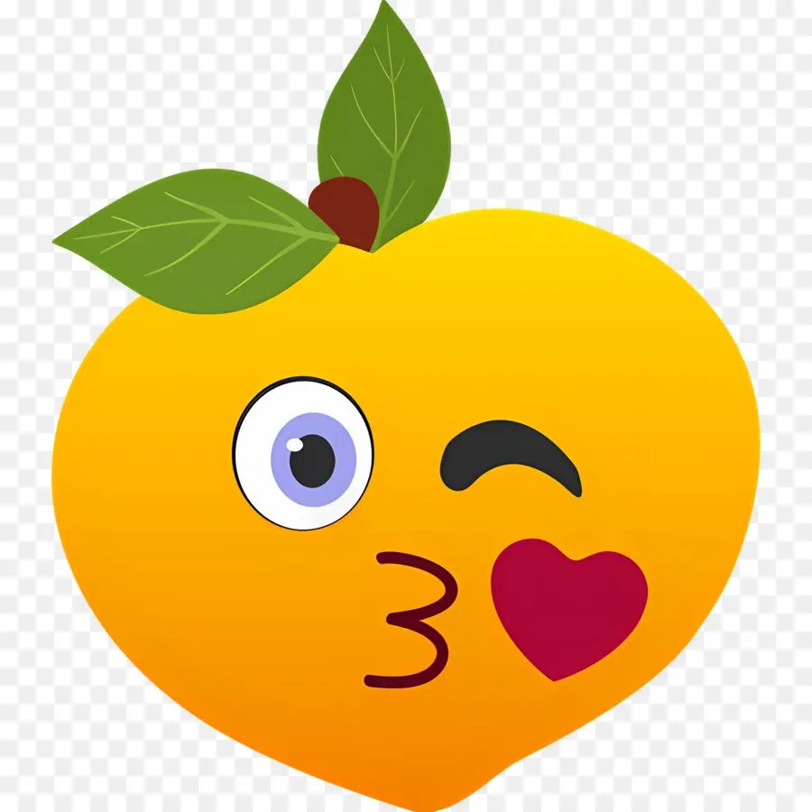 Melocotón Emoji，Emoji De Durazno PNG