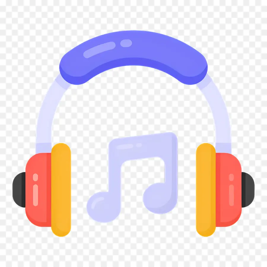 Escuchando Musica，Auriculares PNG