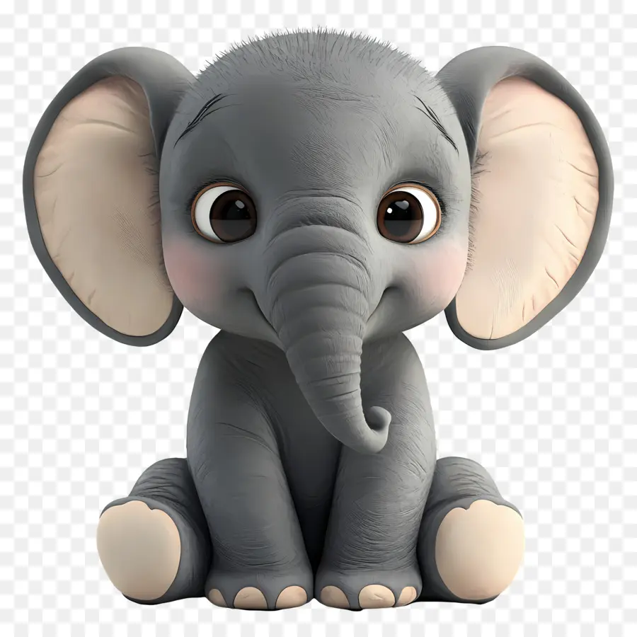 Bebé Elefante，Lindo Elefante PNG