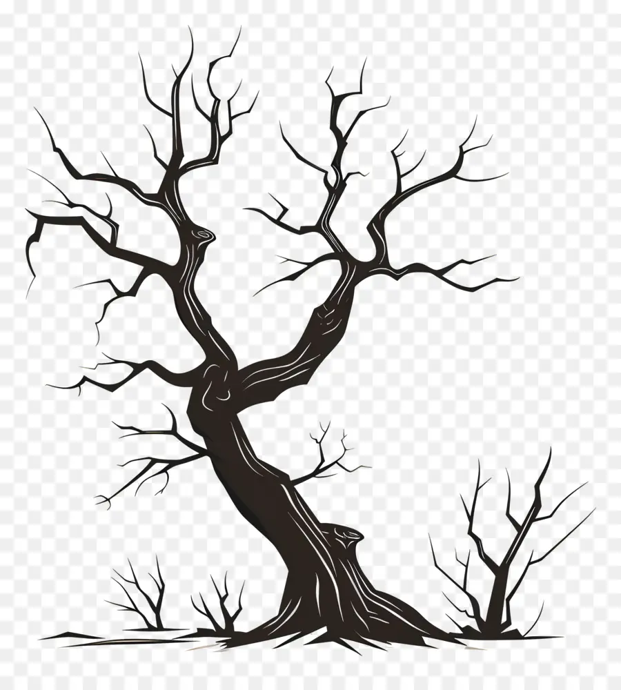 árbol Muerto，árbol Retorcido PNG