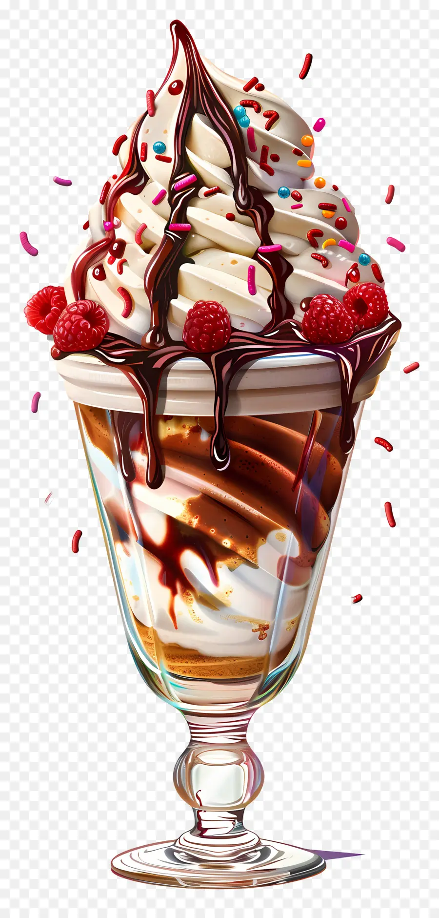 Helado De Helado，Helado De Chocolate PNG