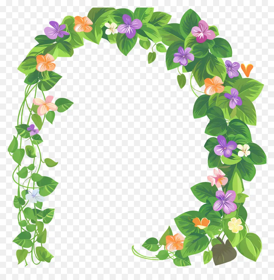 Arco De Flores，Arco Floral PNG