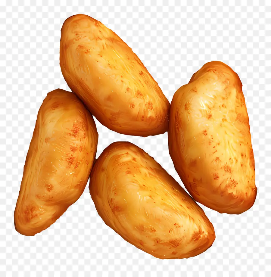 Gajos De Papa，Patatas Al Horno PNG