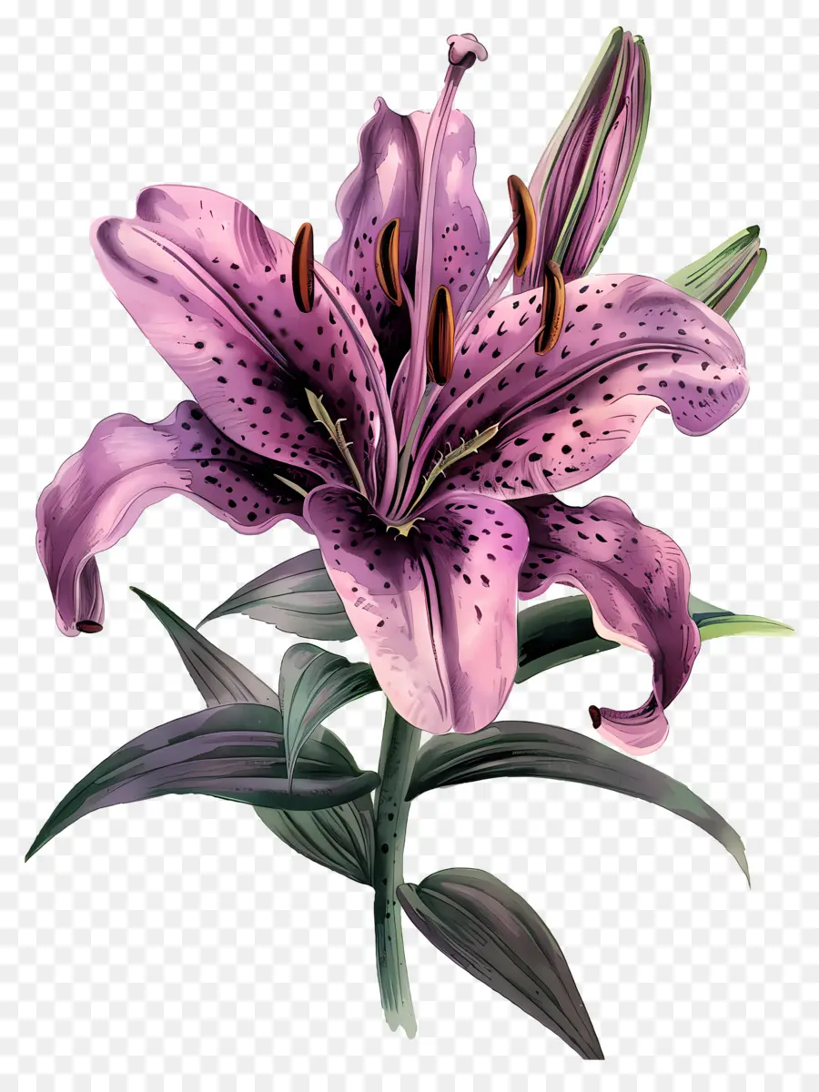 Flor De Lirio，Lirio PNG