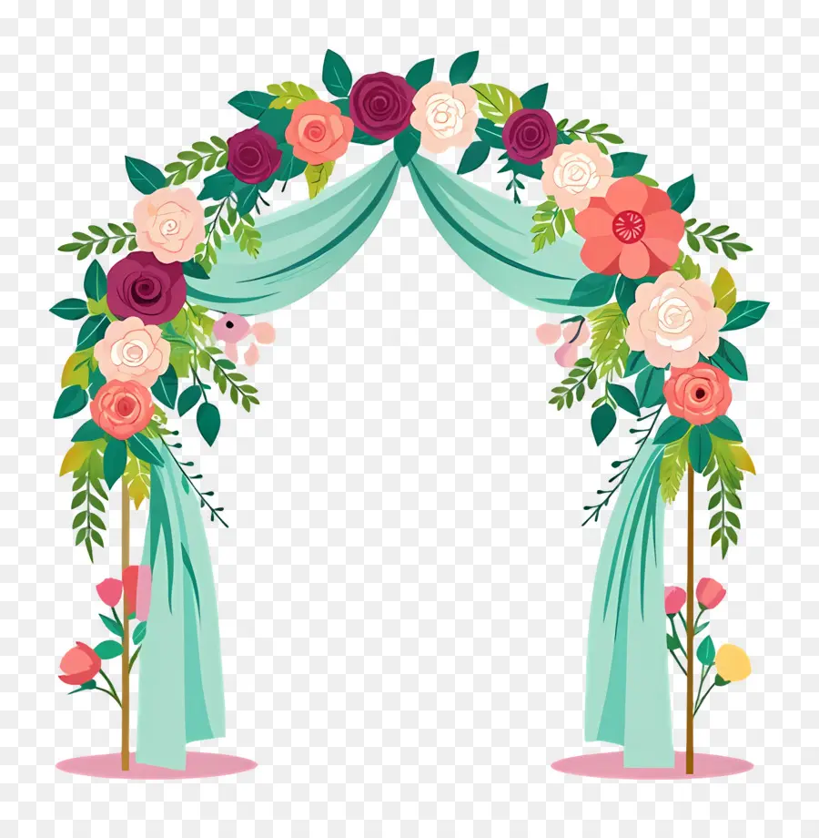 Arco De Boda，Arco Floral PNG