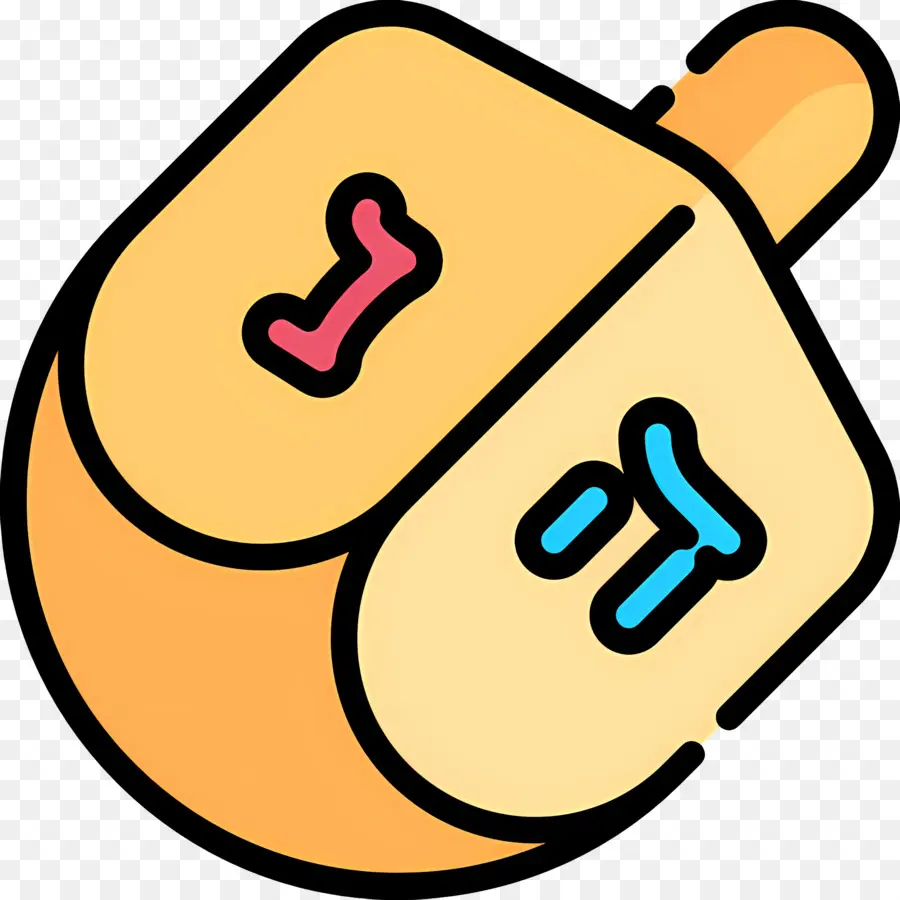 Trompo De Jánuca，Dreidel PNG