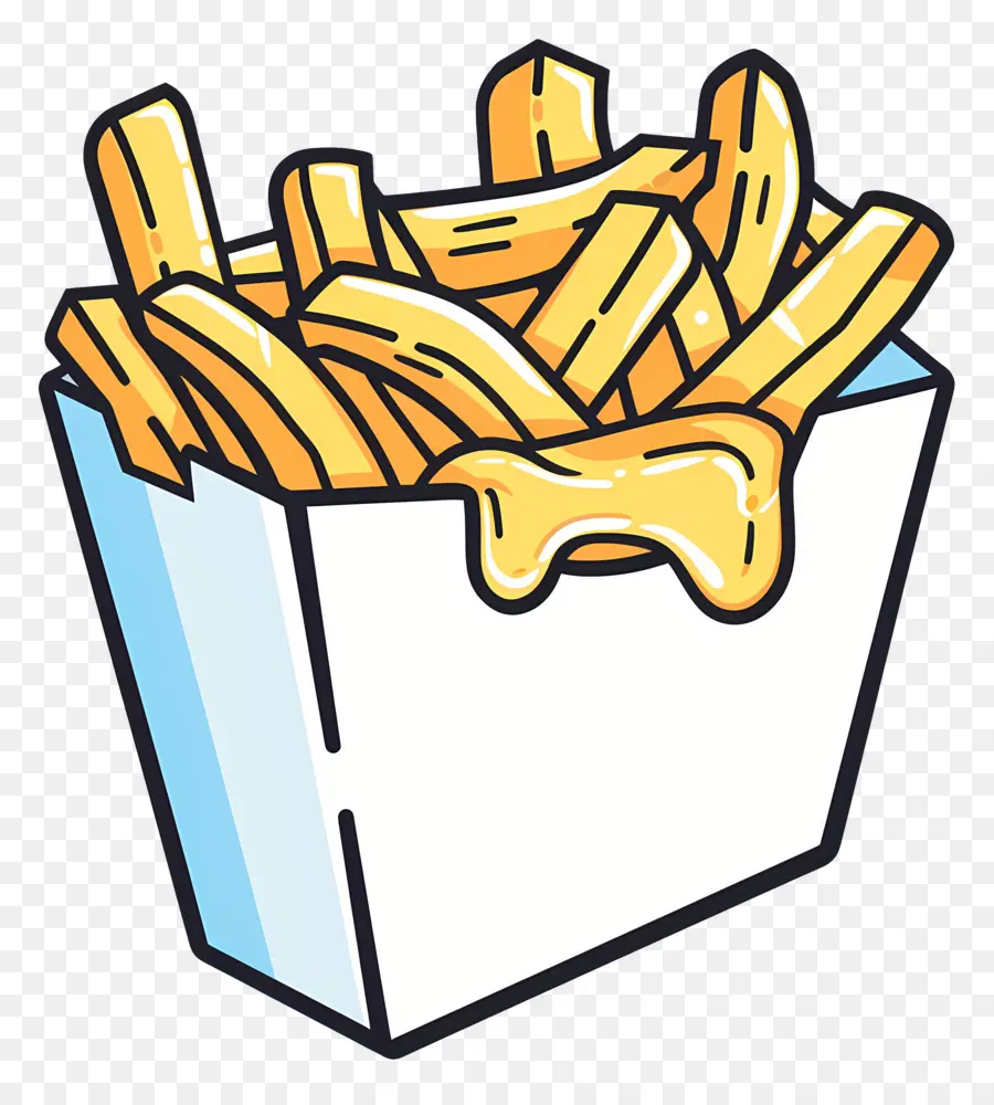 Papas Fritas Con Queso，Papas Fritas PNG