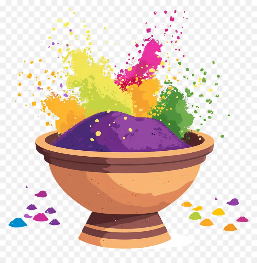 Fondo Holi，Polvo Colorido PNG