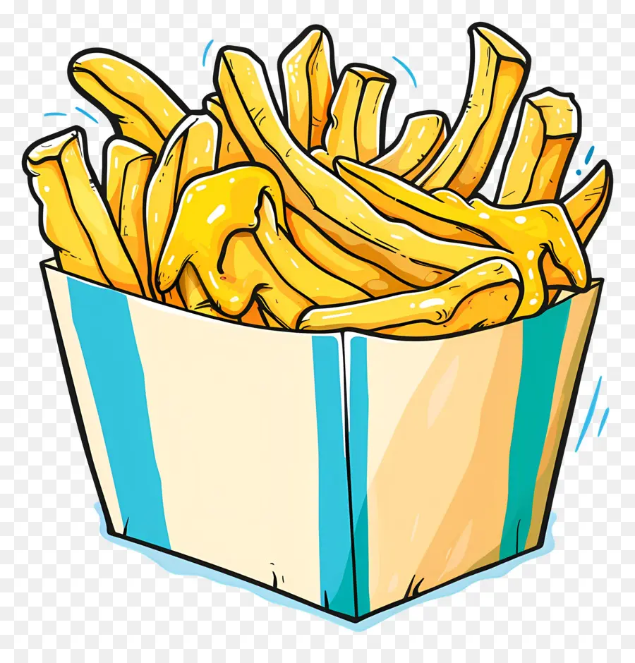 Papas Fritas Con Queso，Papas Fritas PNG