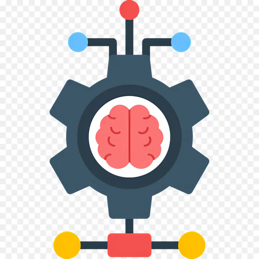 Ciencia Y Tecnologia，Equipo Con Cerebro PNG