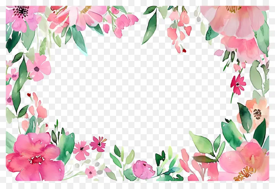 Fondo Floral，Marco Floral PNG