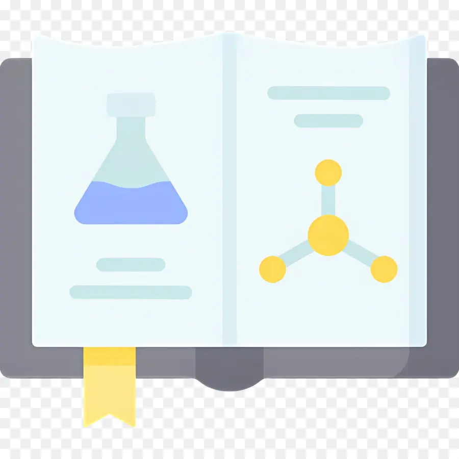 Libro De Ciencia，Libro Abierto De Química PNG