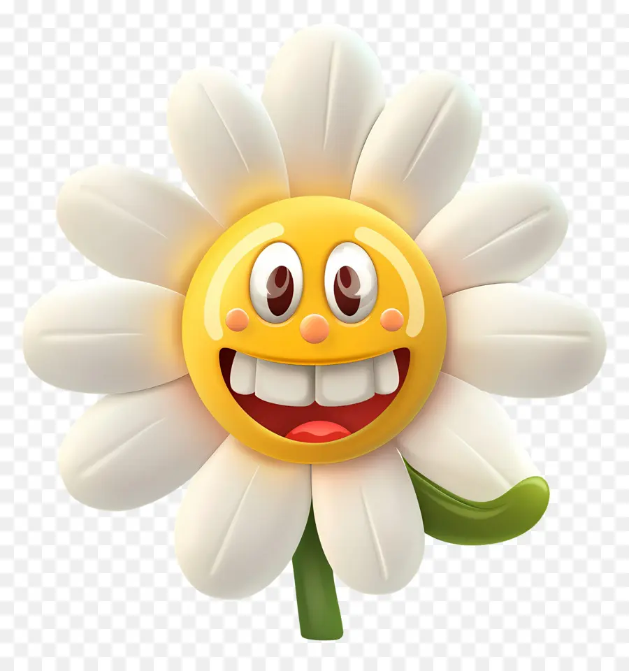 Flor Emoji，Girasol Llorando PNG