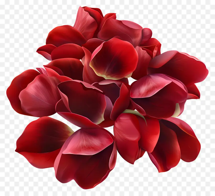 Pétalos De Flores，Pétalos Rojos PNG