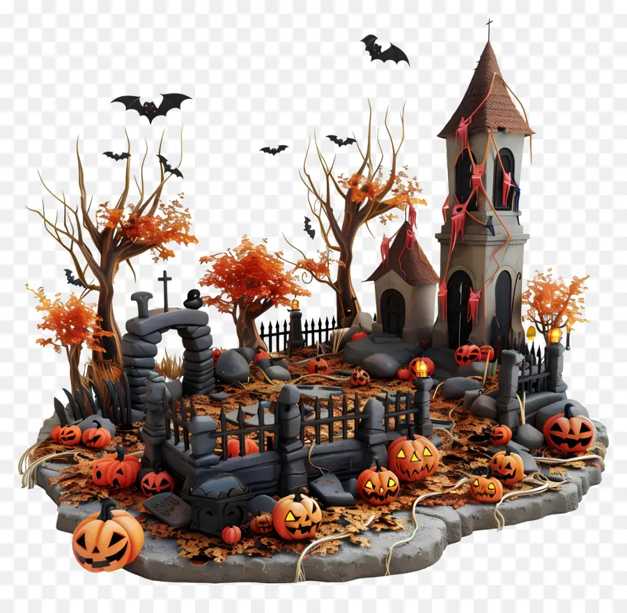 Cementerio De Halloween，Cementerio PNG