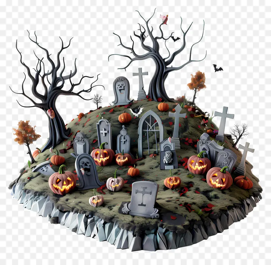 Cementerio De Halloween，Cementerio PNG