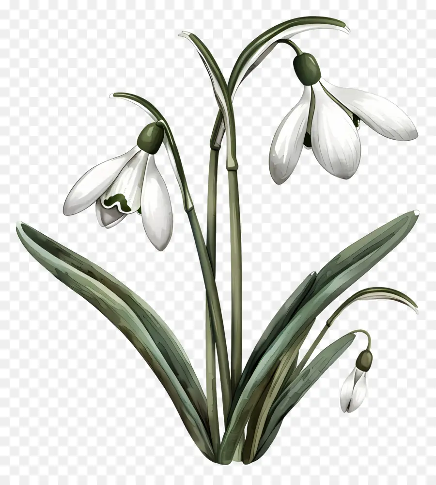 Campanillas De Invierno，Flor De Campanilla De Invierno PNG