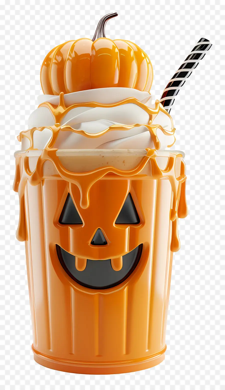 Batido De Halloween，Batido De Calabaza PNG