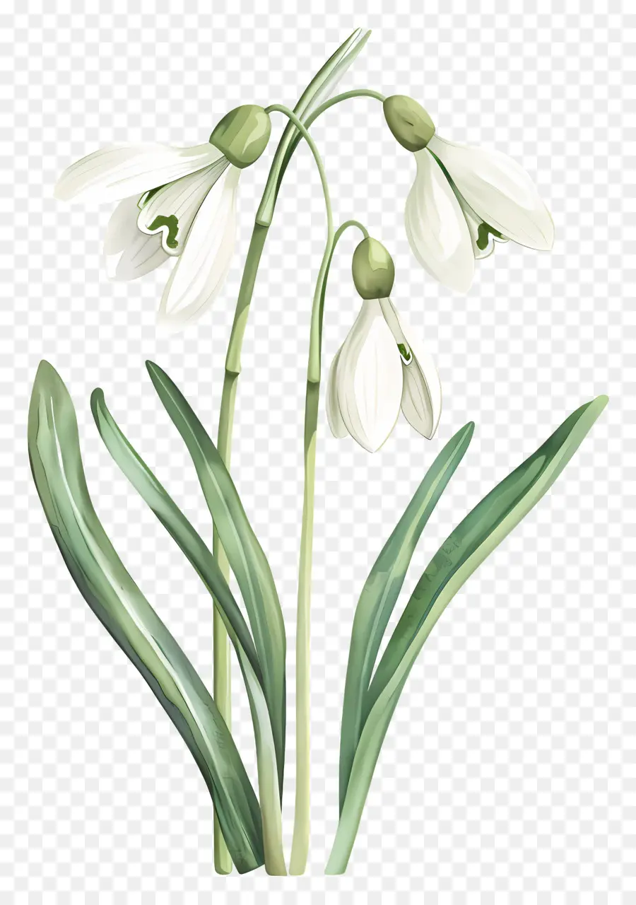 Campanillas De Invierno，Flor De Campanilla De Invierno PNG