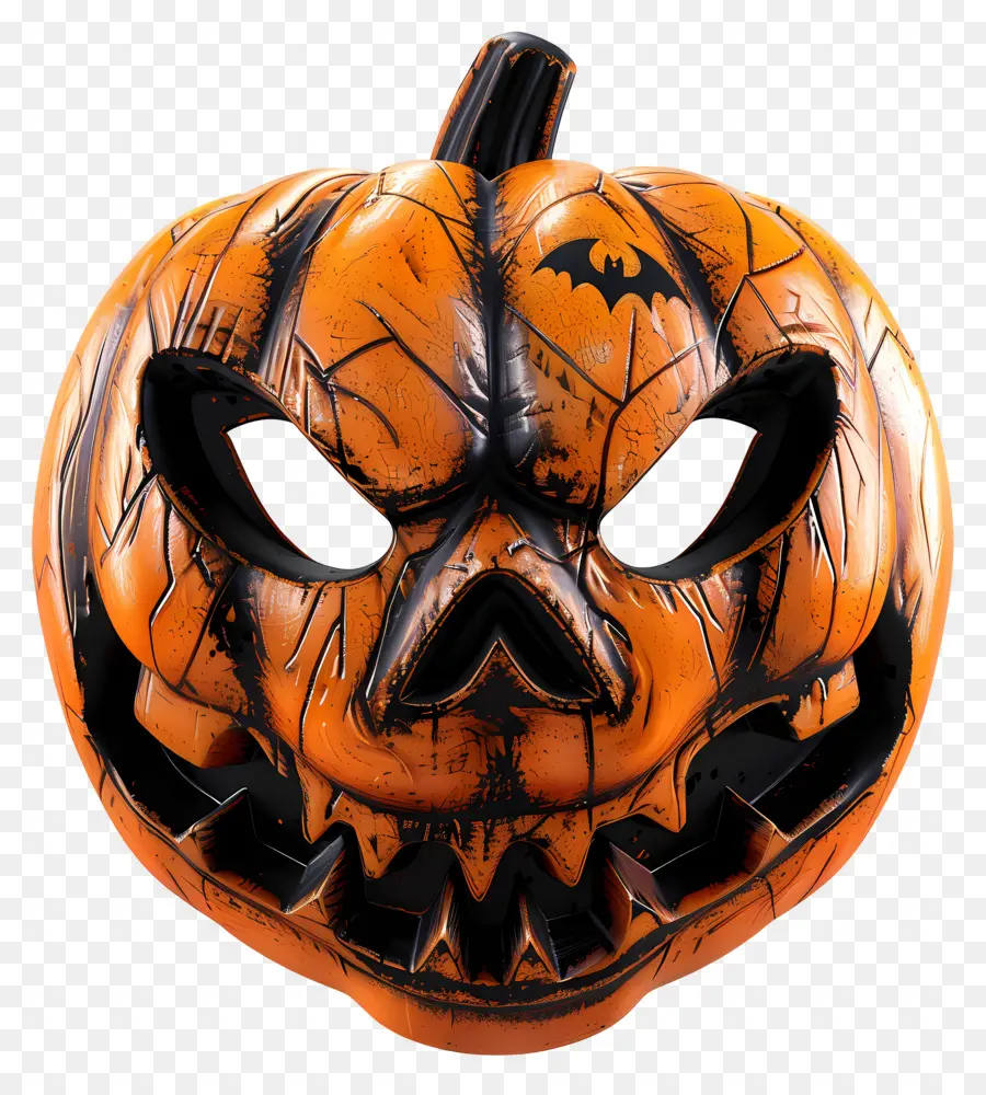 Máscara De Halloween，Máscara De Calabaza PNG