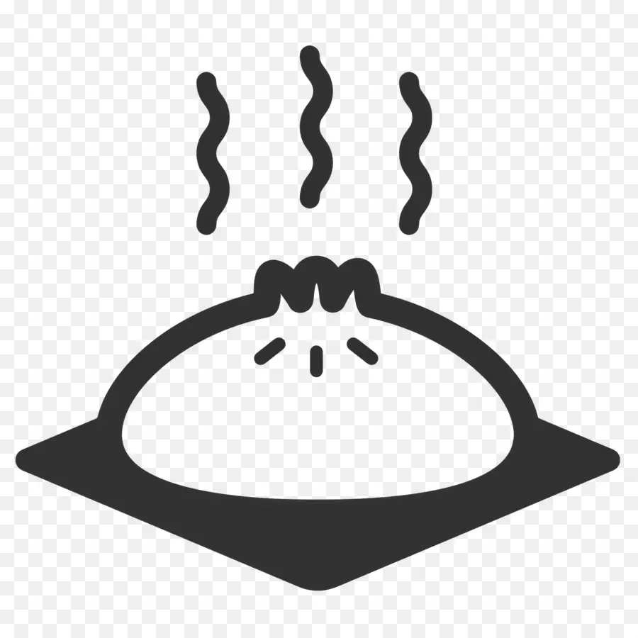 Vapor De Comida，Bollo Humeante PNG