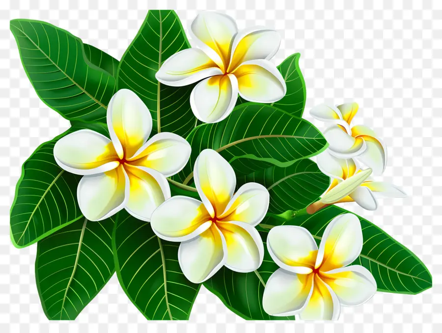 Flor Frangipani，Flores De Plumeria PNG