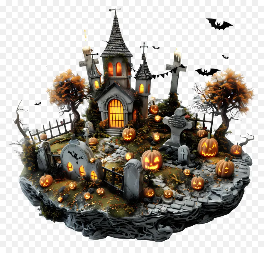 Cementerio De Halloween，Cementerio PNG