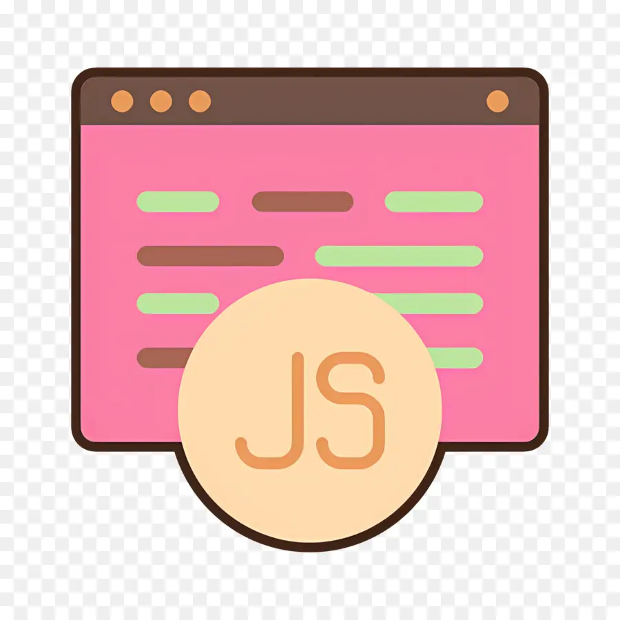 Javascript，Icono De Ventana Js PNG