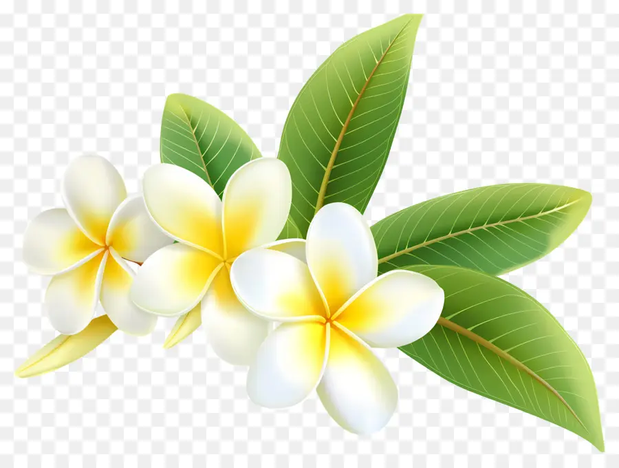 Flor Frangipani，Flores De Plumeria PNG