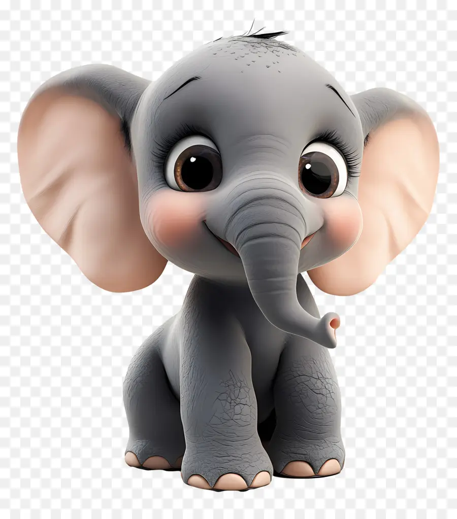 Bebé Elefante，Lindo Elefante PNG