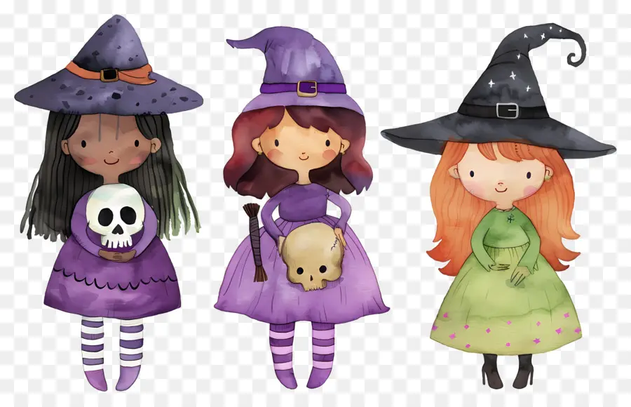 Niños De Halloween，Niños Con Disfraces De Halloween PNG