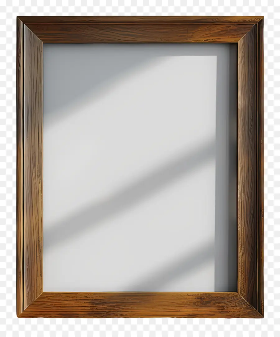 Marco Rectangular，Marco De Madera PNG