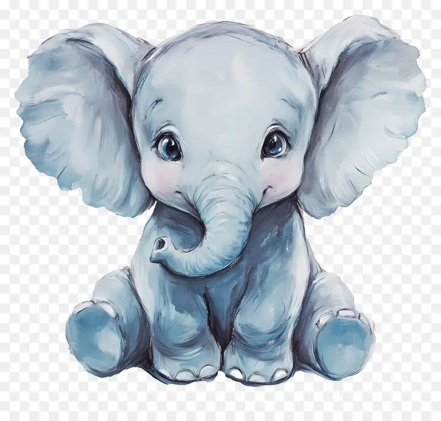 Bebé Elefante，Elefante Colorido PNG