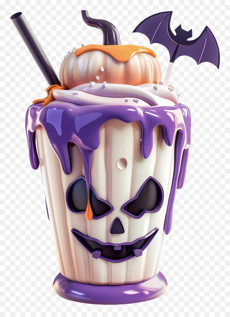 Batido De Halloween，Víspera De Todos Los Santos PNG