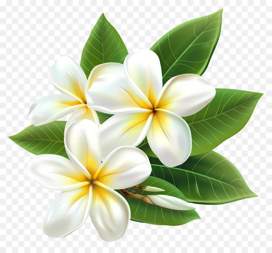 Flor Frangipani，Flores De Plumeria PNG