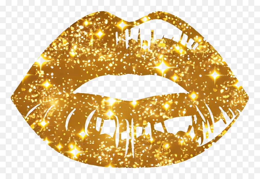 Beso Brillante，Labios Brillo PNG