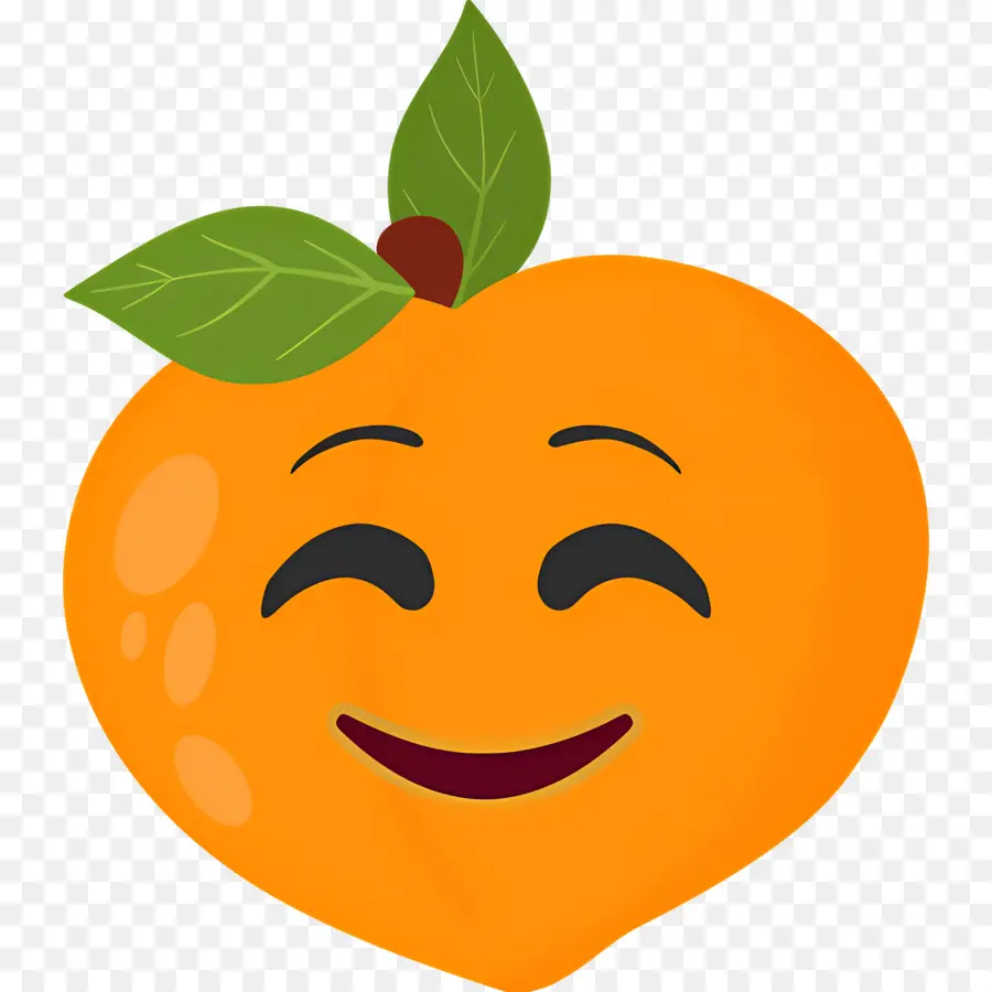 Melocotón Emoji，Emoji De Durazno PNG