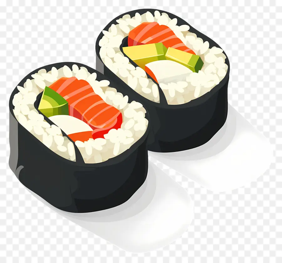 Rollo De Sushi，Rollos De Sushi PNG