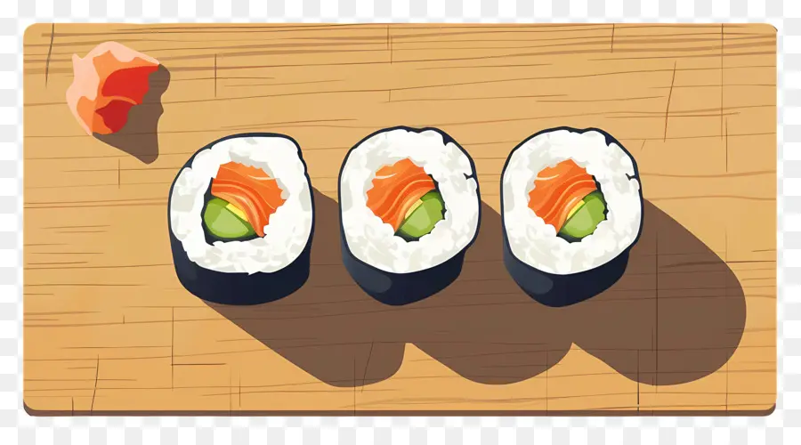 Rollo De Sushi，Rollos De Sushi PNG