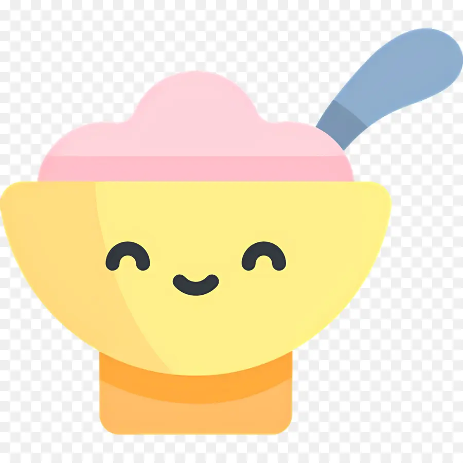 Comida Para Bebe，Cuenco Sonriente PNG