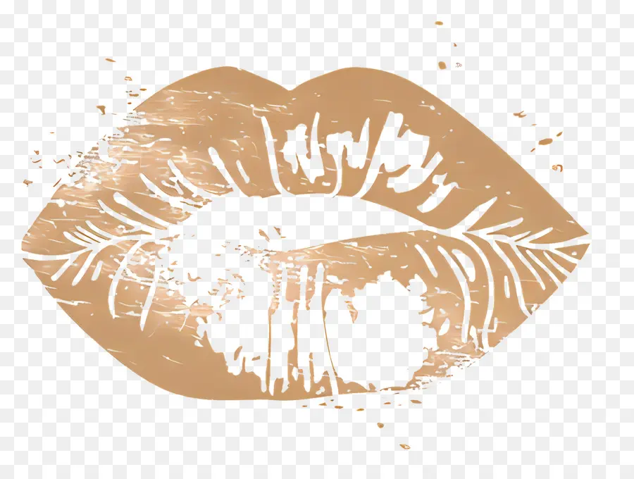 Beso Brillante，Labios Brillantes PNG