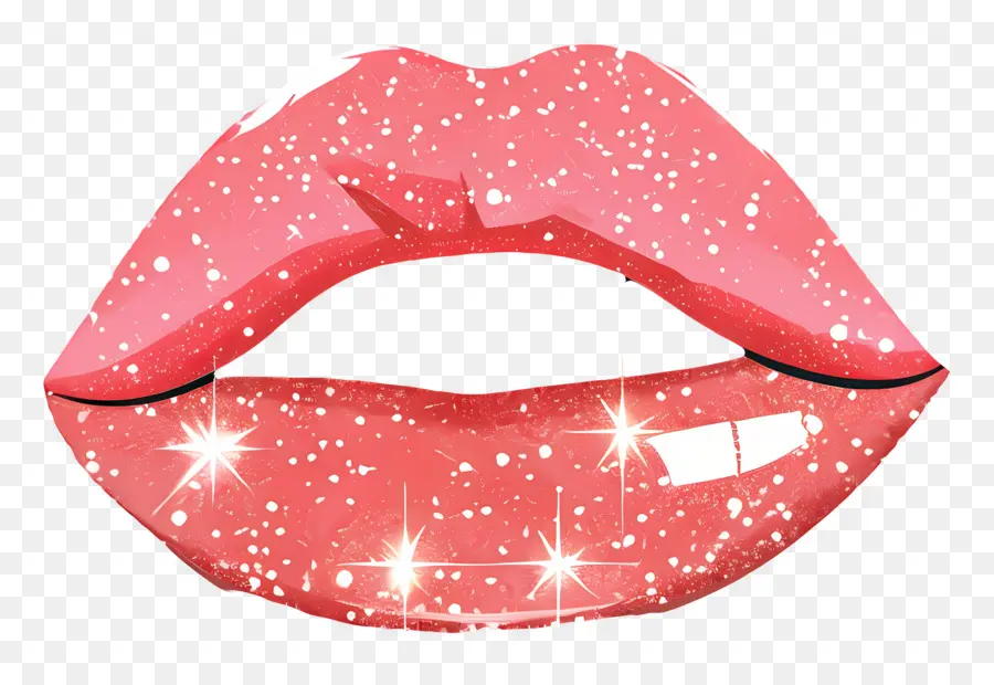 Labios Brillantes，Labios Brillo PNG