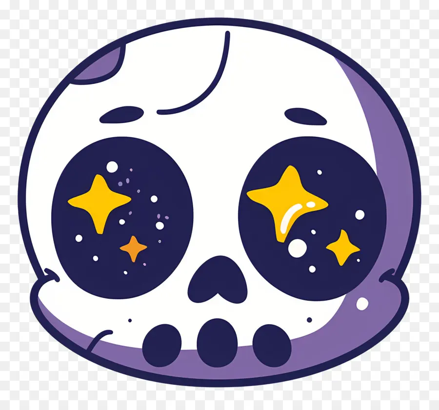 Calavera De Halloween，Calavera Blanca PNG