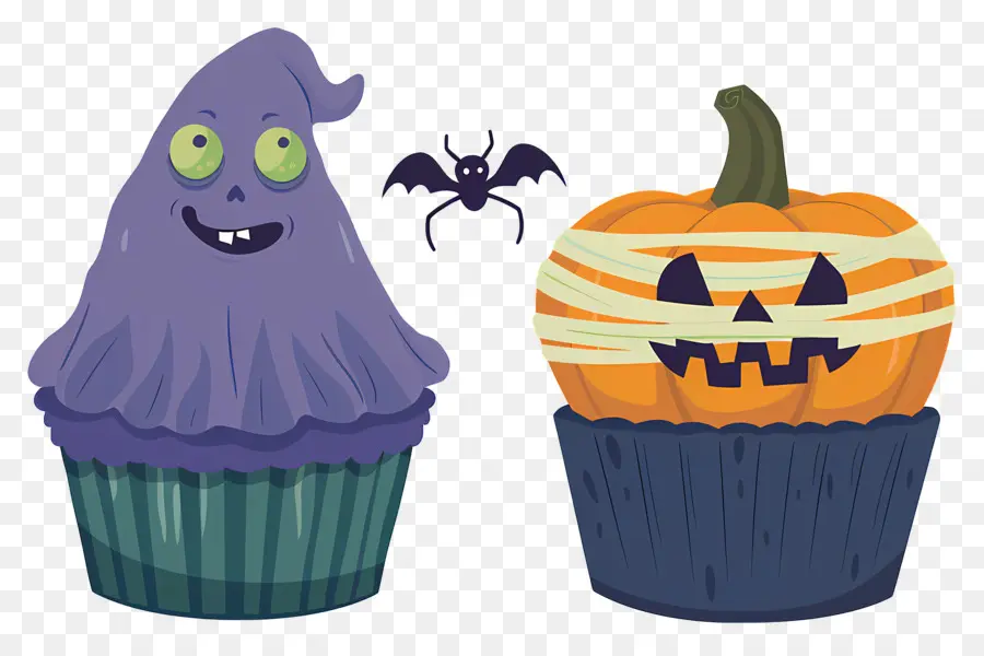 Pastelitos De Halloween，Fantasma PNG